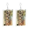 Wolf Trap Farm, U.S.A., 1982 Postage Stamp Earrings