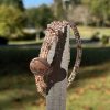 Autumn Sunset, Czech Double Wrap Bracelet